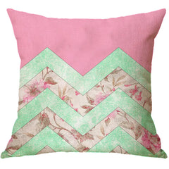 Nordic Classic Geometric Letter Cushion Cover (Linen)