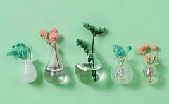 Plant Ceramic Vase Fridge Magnets