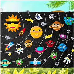 Kids' 3D DIY Felt Activity Set – Early Learning Game