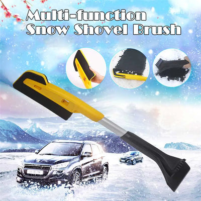 Car Snow Shovel with Ice Scraper and Brush